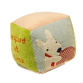 玩具_Gaspard & Lisa-超綿柔幼兒鈴鐺方塊玩枕