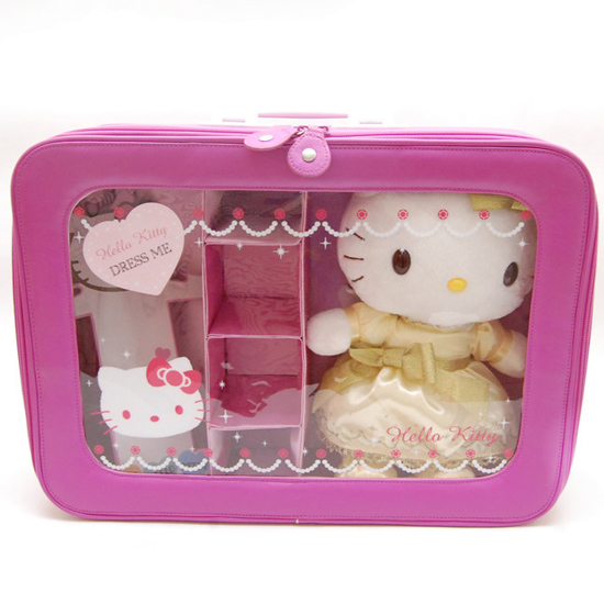 娃娃玩偶_Hello Kitty-可變裝玩偶附提盒