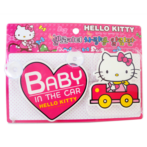 ͸Hello Kitty_Tʳf_Hello Kitty-ΧlL-BABY IN CAR