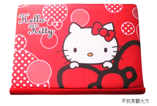 電腦週邊_Hello Kitty-晶彩多功能防塵套14吋-紅蝴蝶結