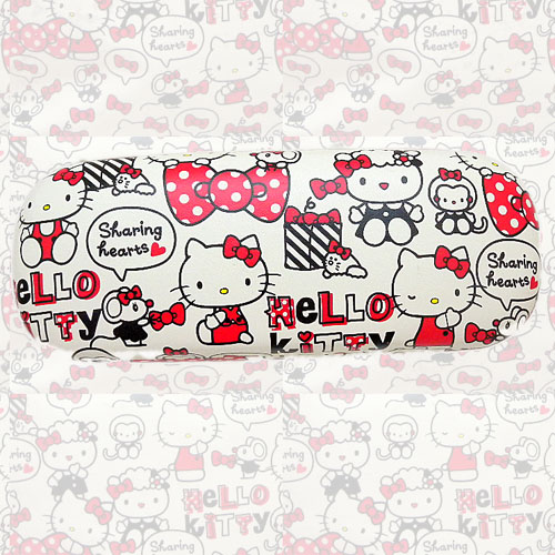 其他_Hello Kitty-眼鏡盒-米底緞帶多圖