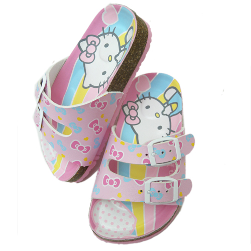 可愛童鞋_Hello Kitty-童拖鞋812432-粉