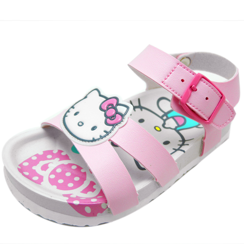 可愛童鞋_Hello Kitty-涼鞋812434-粉