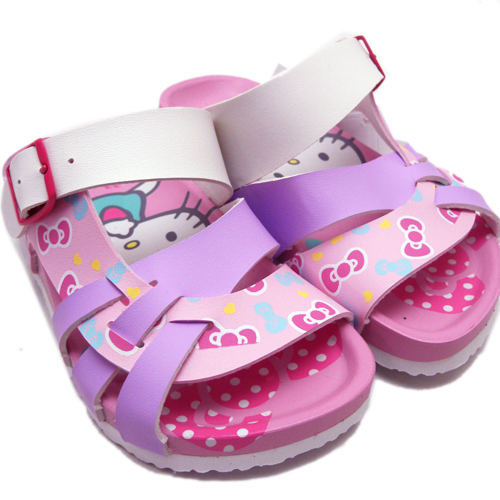 可愛童鞋_Hello Kitty-涼鞋812435-粉
