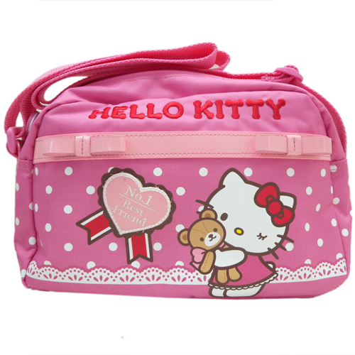 書包背包_Hello Kitty-KT氣質甜心-側背包