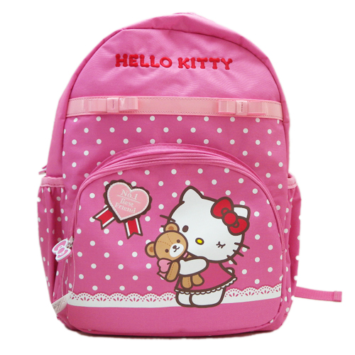 書包背包_Hello Kitty-KT氣質甜心後背包-L