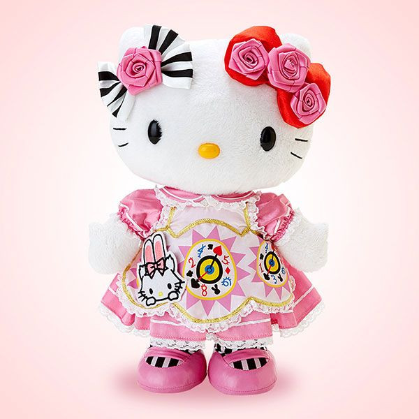 抱枕_Hello Kitty- KT40TH紀念娃附盒-愛麗絲