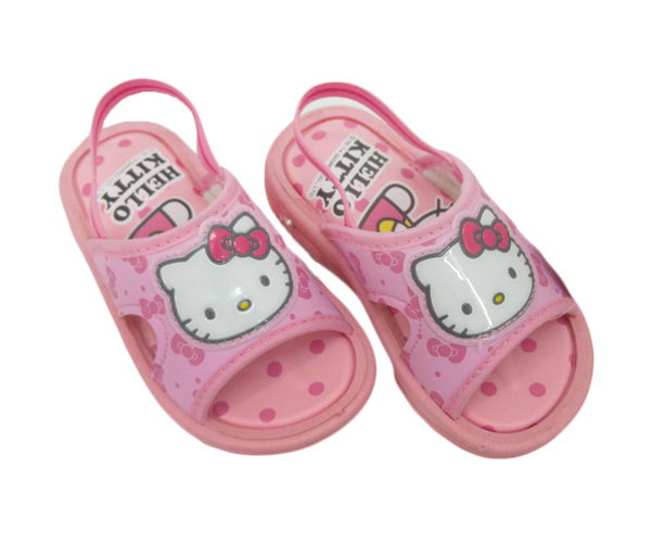 可愛童鞋_Hello Kitty-   童拖鞋814676-粉13