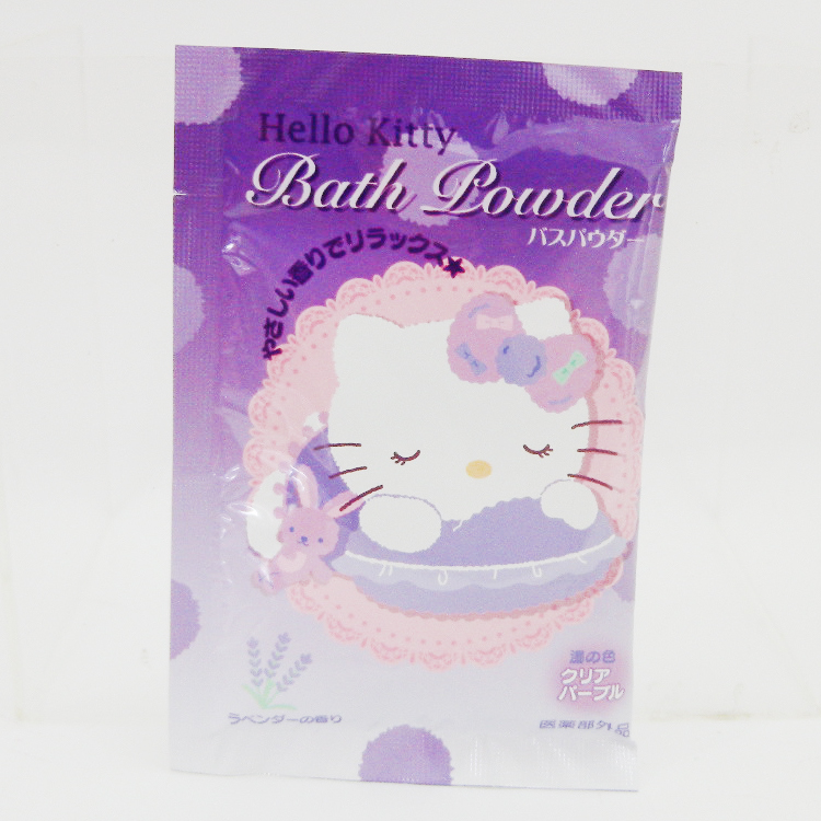 清潔用品_Hello Kitty- 入浴劑-花香紫