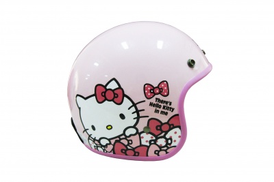 機車百貨_Hello Kitty-卡通KT全罩騎士帽