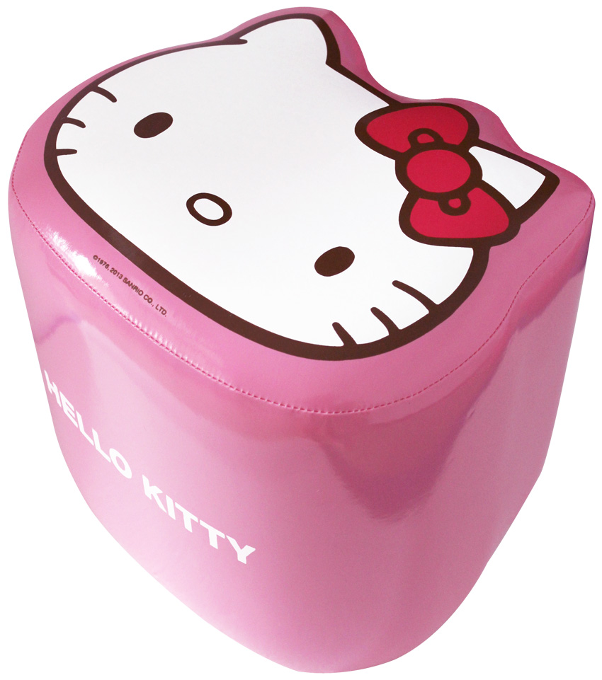 兒童傢俱_Hello Kitty-大頭皮椅-粉紅