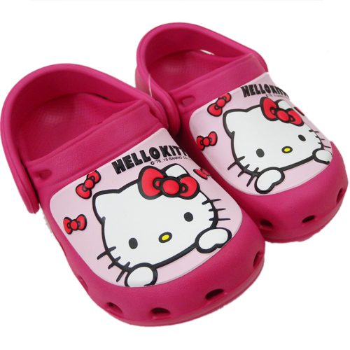 可愛童鞋_Hello Kitty-花園鞋815760-桃15