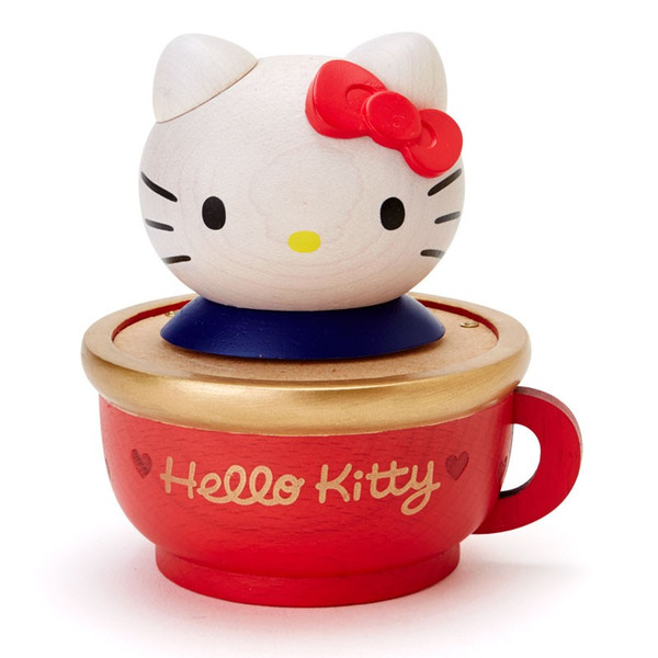 音樂鈴_Hello Kitty-音樂杯-KT紅結紅