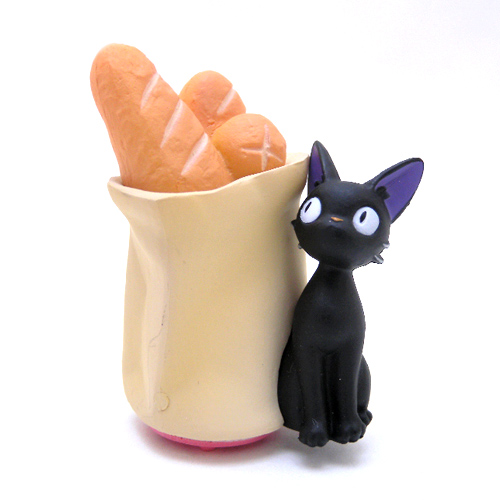 印章_魔女宅急便-立體造型印章-黑貓與麵包黃
